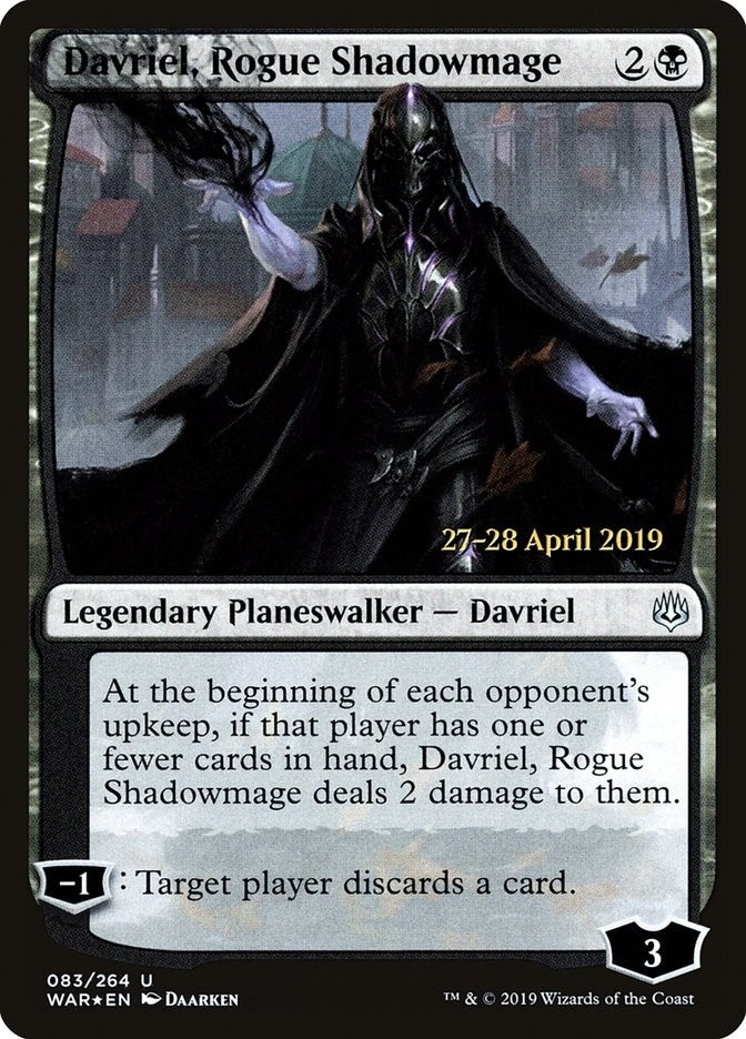 Davriel Rogue Shadowmage (83) [PRE] - MTG Single