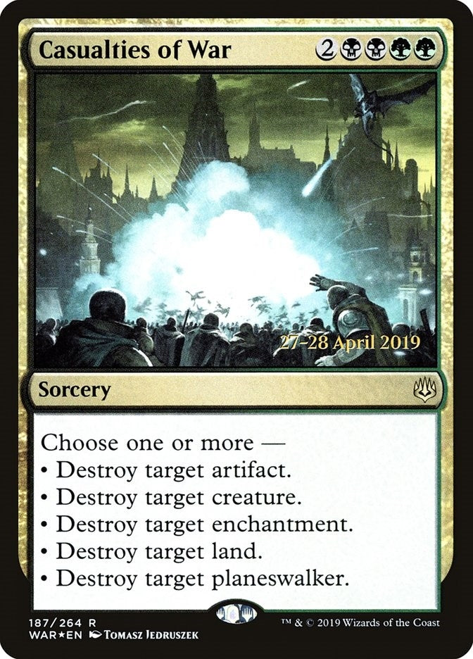 Casualties of War (187) [PRE] - MTG Single