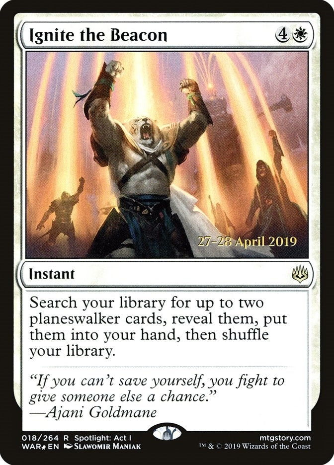 Ignite the Beacon (18) [PRE] - MTG Single