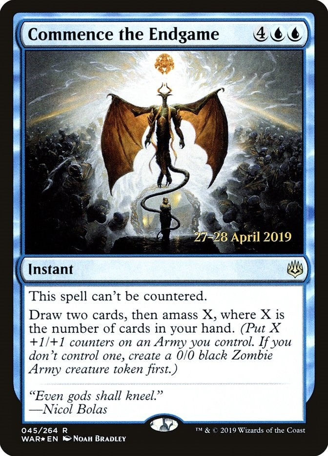 Commence the Endgame (45) [PRE] - MTG Single