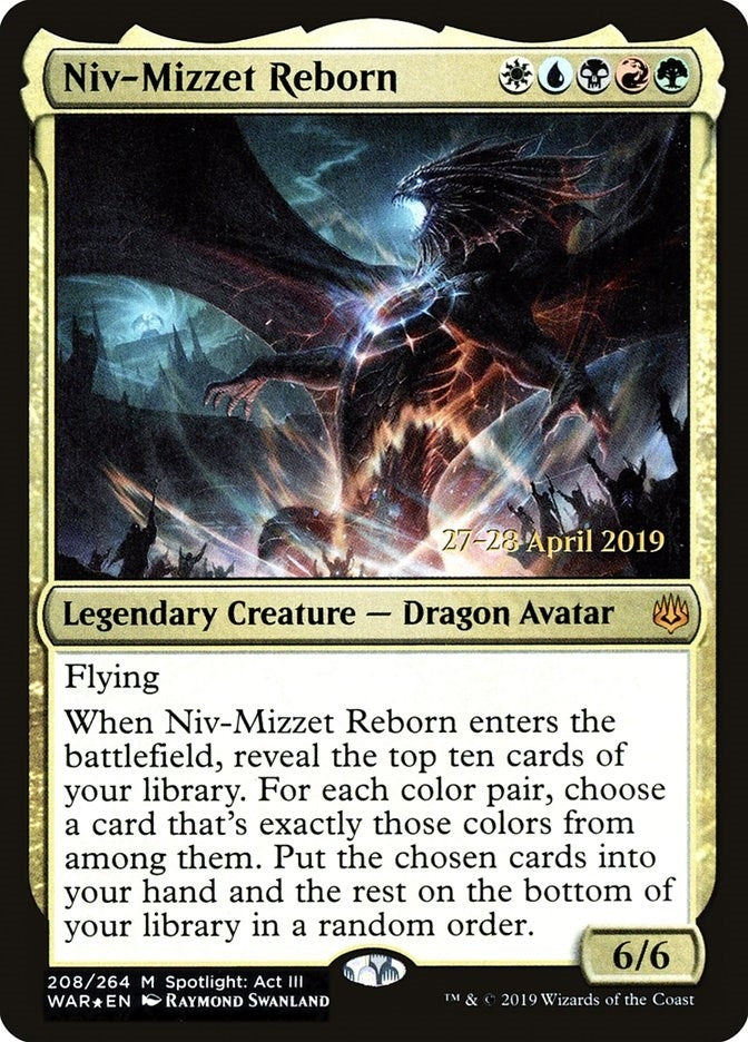 Niv-Mizzet Reborn (208) [PRE] - MTG Single