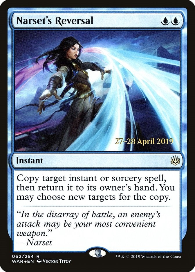 Narset’s Reversal (62) [PRE] - MTG Single