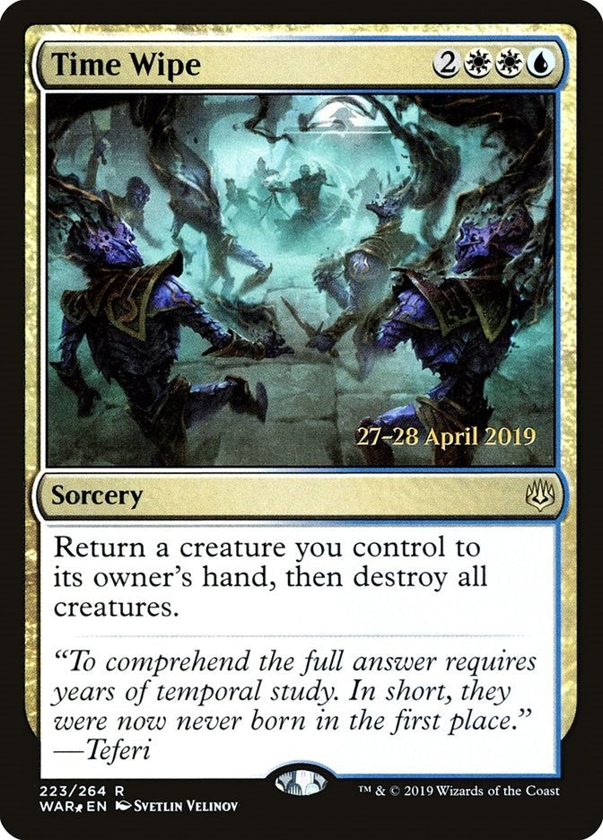 Time Wipe (223) [PRE] - MTG Single