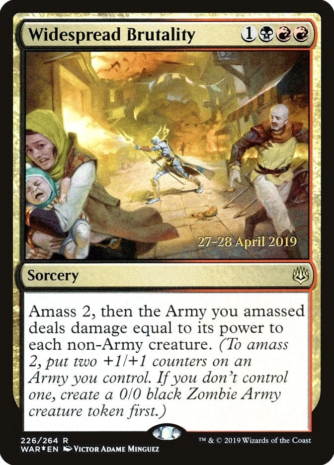 Widespread Brutality (226) [PRE] - MTG Single