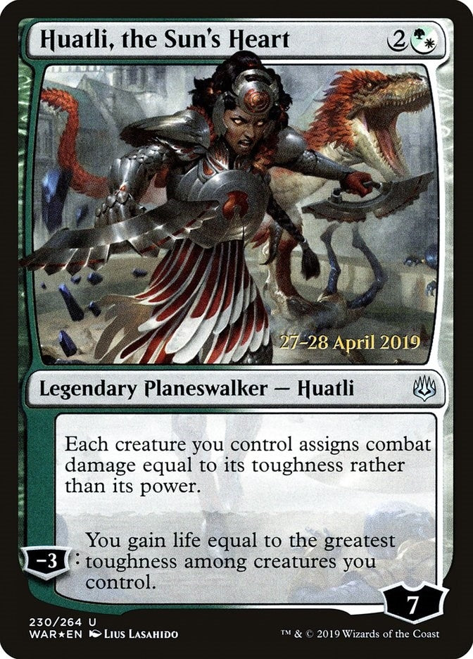 Huatli the Sun’s Heart (230) [PRE] - MTG Single