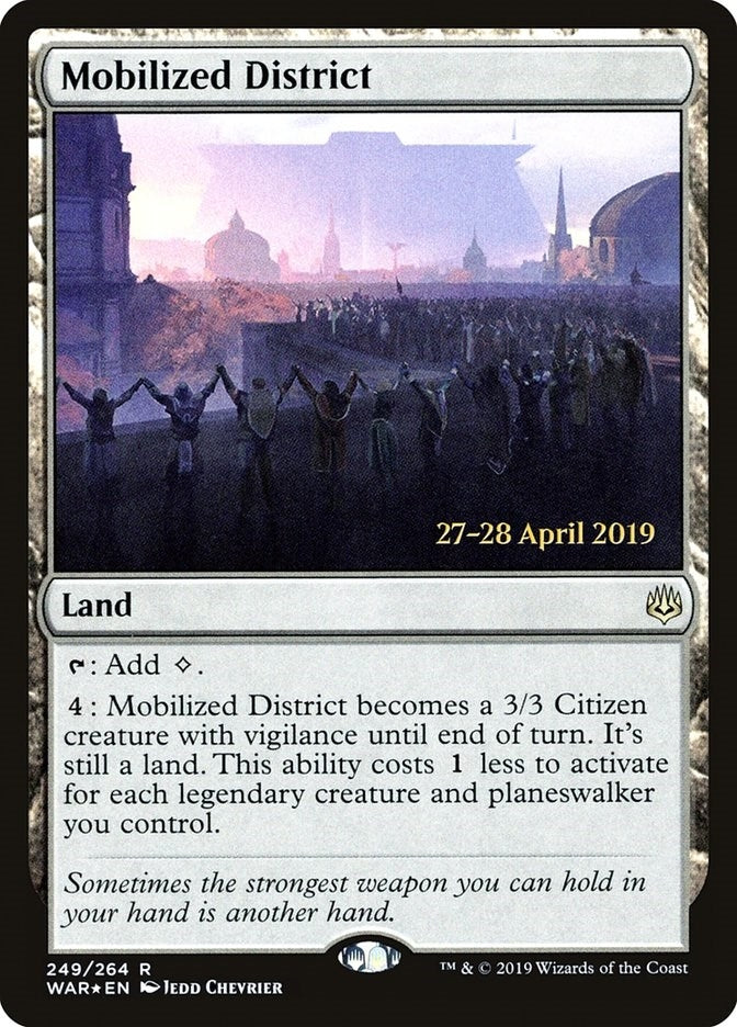 Mobilized District (249) [PRE] - MTG Single