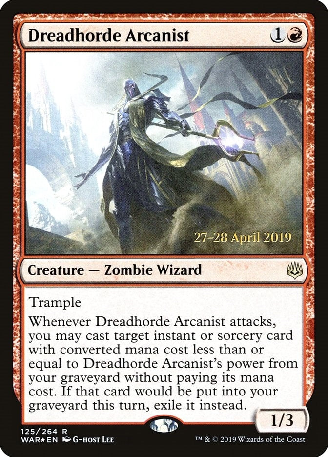 Dreadhorde Arcanist (125) [PRE] - MTG Single