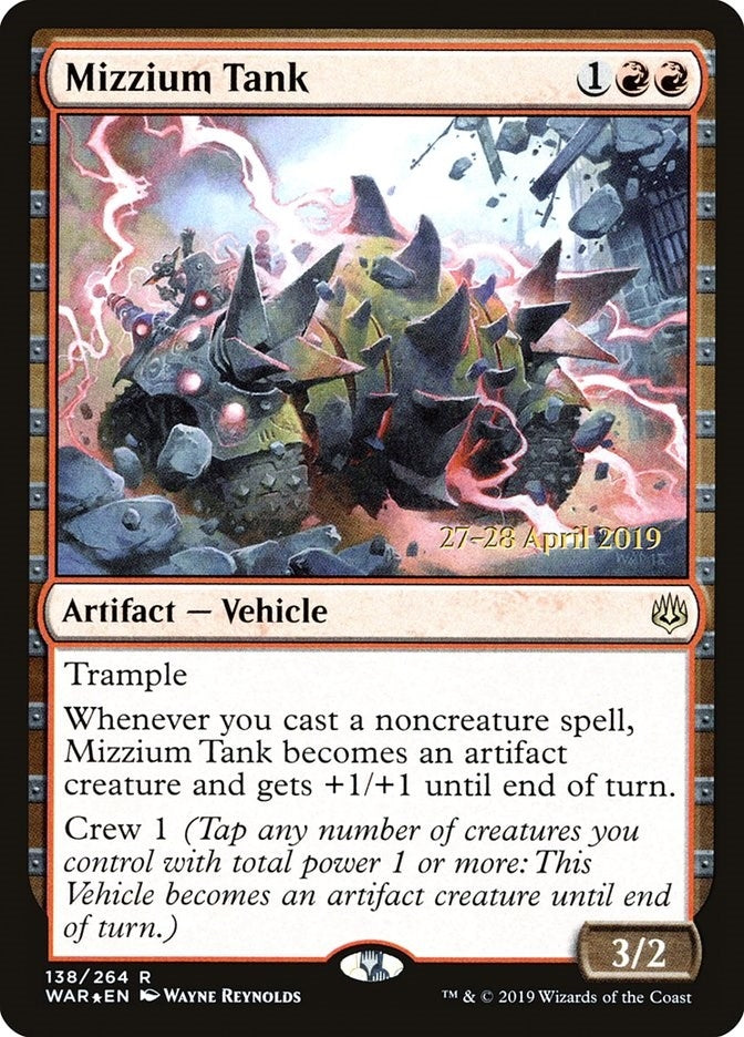 Mizzium Tank (138) [PRE] - MTG Single