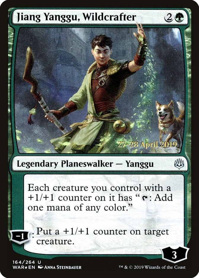 Jiang Yanggu Wildcrafter (164) [PRE] - MTG Single