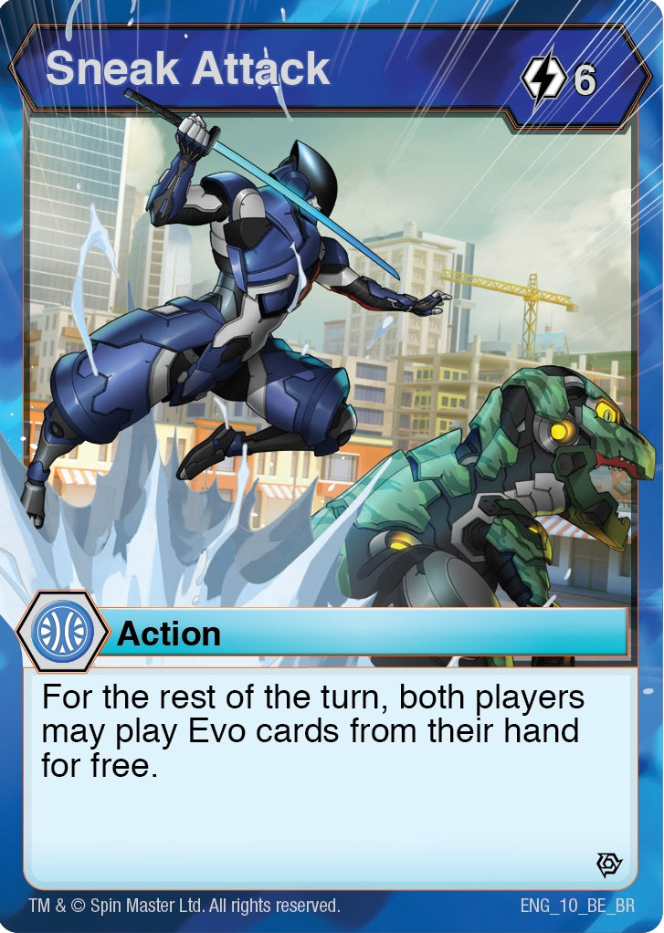 Sneak Attack (10) [BR] - Bakugan TCG Single