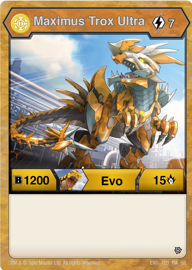 Maximus Trox Ultra (103) [BR] - Bakugan TCG Single