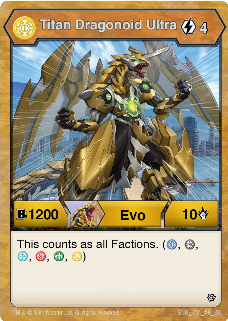 Titan Dragonoid Ultra (104) [BR] - Bakugan TCG Single
