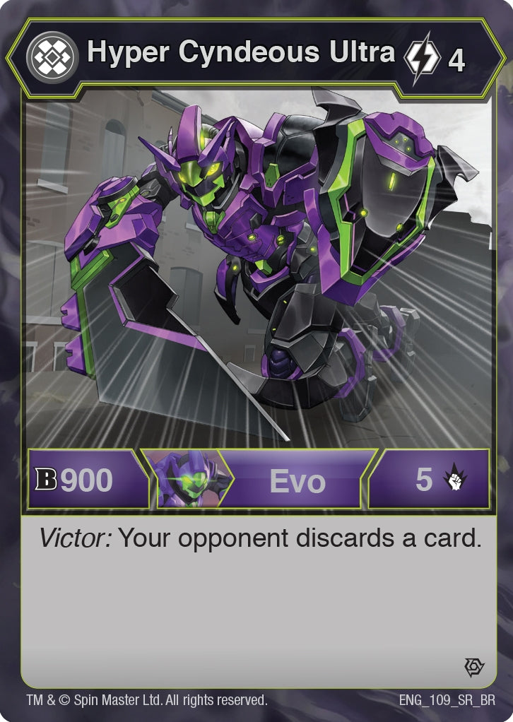 Hyper Cyndeous Ultra (109) [BR] - Bakugan TCG Single