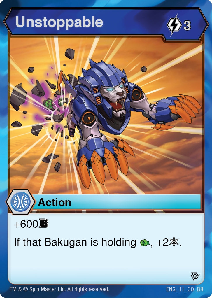 Unstoppable (11) [BR] - Bakugan TCG Single