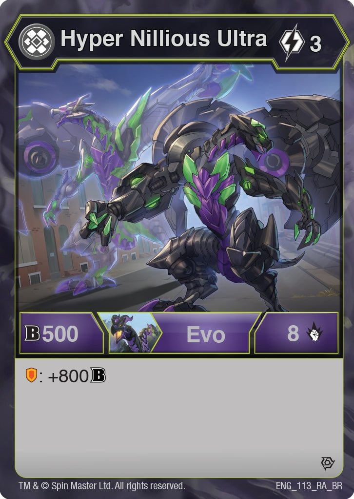 Hyper Nillious Ultra (113) [BR] - Bakugan TCG Single