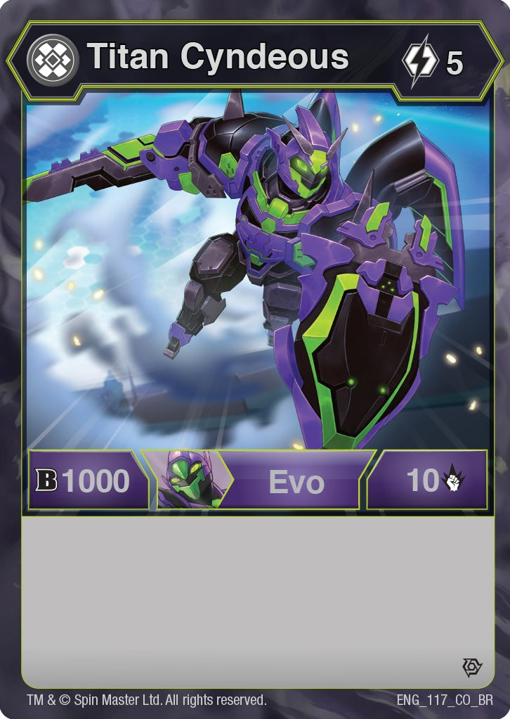 Titan Cyndeous (117) [BR] - Bakugan TCG Single