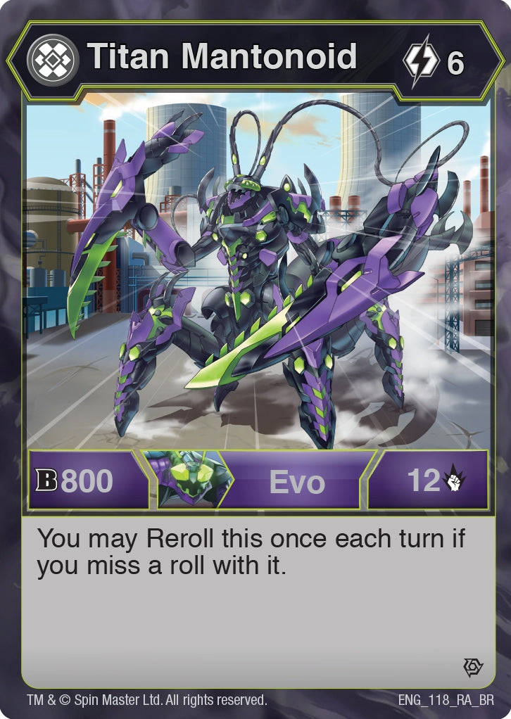 Titan Mantonoid (118) [BR] - Bakugan TCG Single