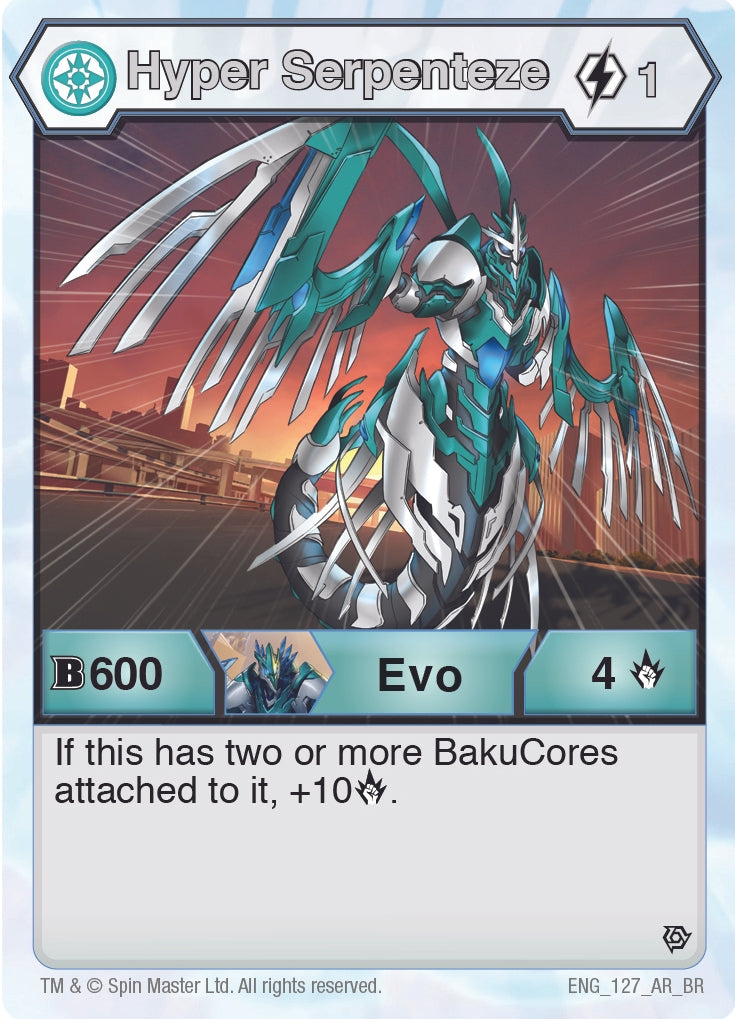 Hyper Serpenteze (127) (127) [BR] - Bakugan TCG Single
