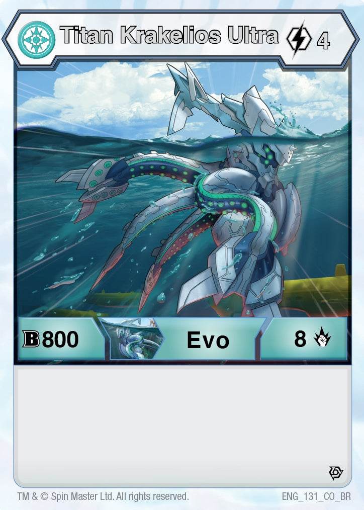 Titan Krakelios Ultra (131) (131) [BR] - Bakugan TCG Single