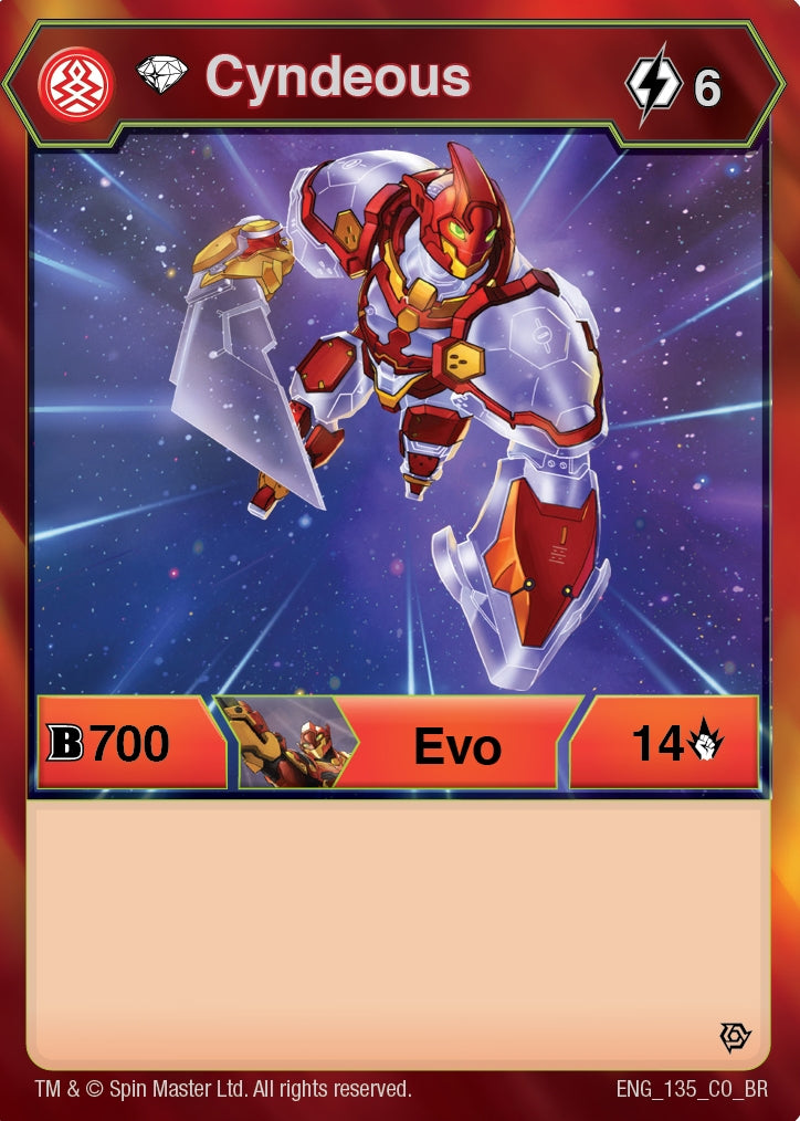 Diamond Cyndeous (135) [BR] - Bakugan TCG Single