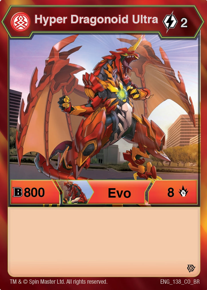 Hyper Dragonoid Ultra (138) (138) [BR] - Bakugan TCG Single