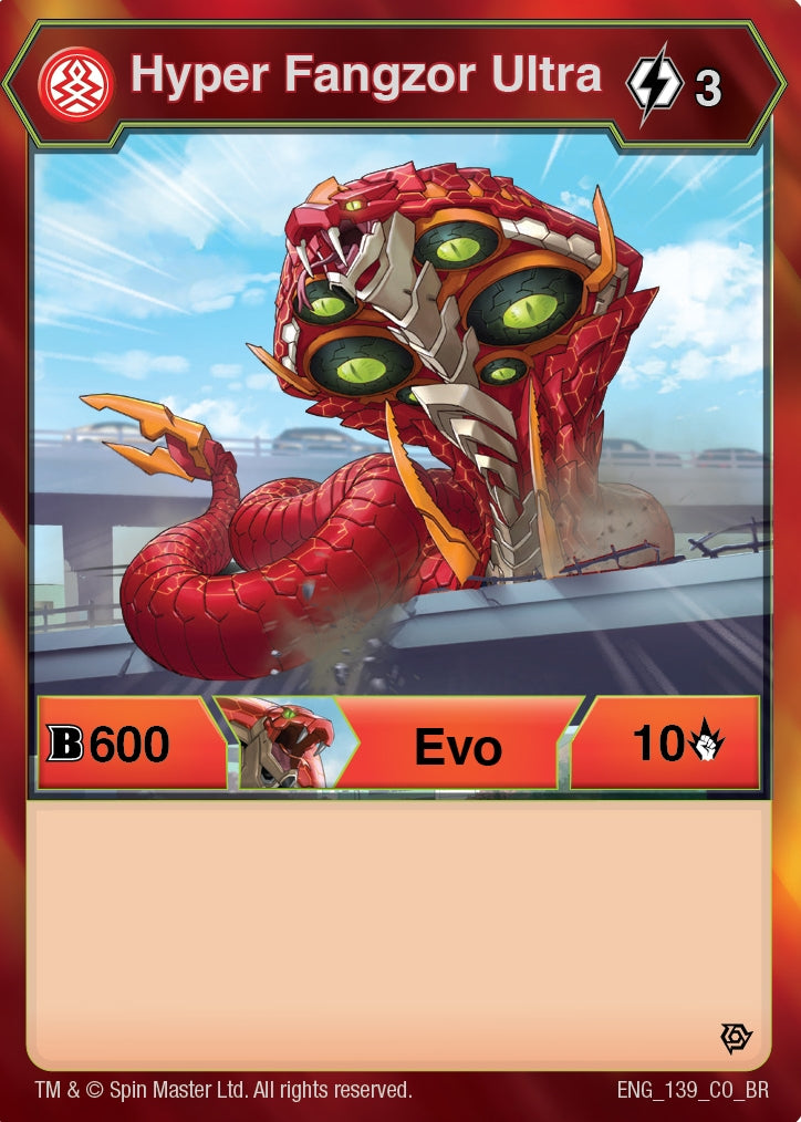 Hyper Fangzor Ultra (139) (139) [BR] - Bakugan TCG Single
