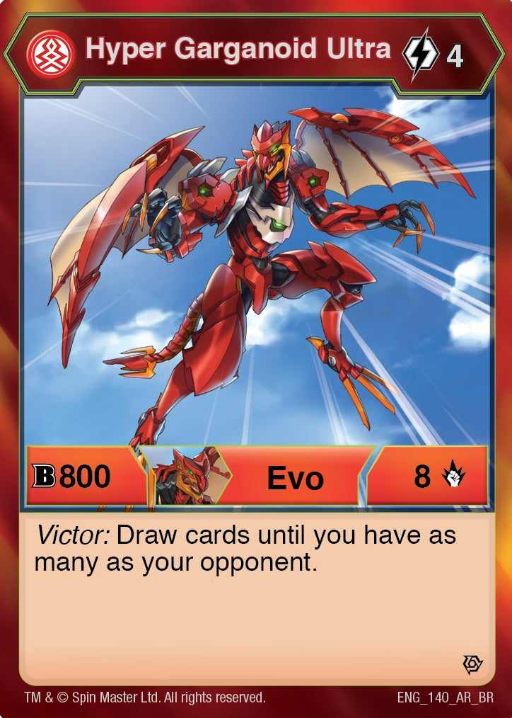 Hyper Garganoid Ultra (140) [BR] - Bakugan TCG Single