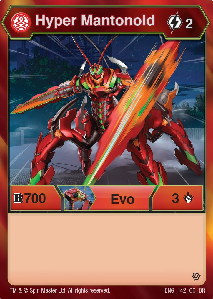Hyper Mantonoid (142) (142) [BR] - Bakugan TCG Single