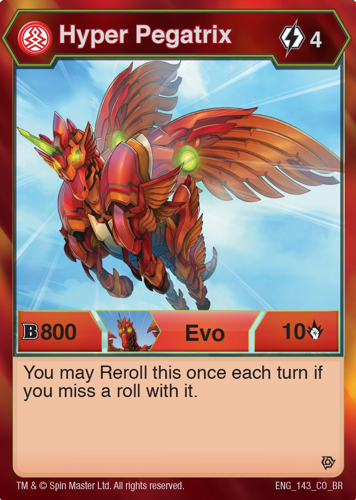 Hyper Pegatrix (143) (143) [BR] - Bakugan TCG Single