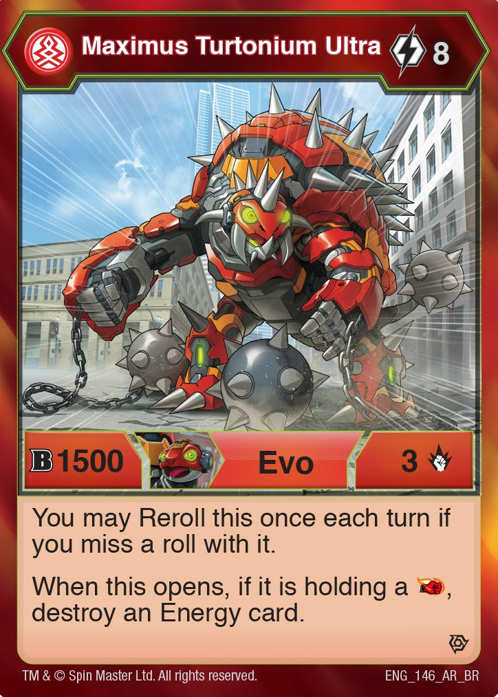 Maximus Turtonium Ultra (146) [BR] - Bakugan TCG Single