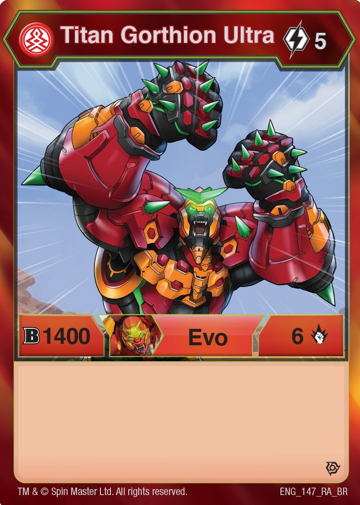 Titan Gorthion Ultra (147) [BR] - Bakugan TCG Single