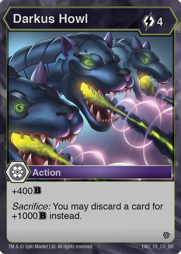 Darkus Howl (15) [BR] - Bakugan TCG Single