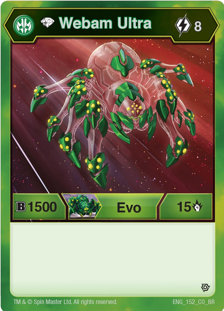 Diamond Webam Ultra (152) [BR] - Bakugan TCG Single
