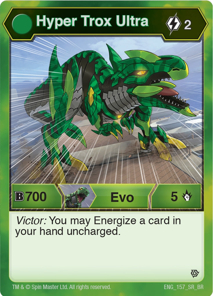 Hyper Trox Ultra (157) (157) [BR] - Bakugan TCG Single