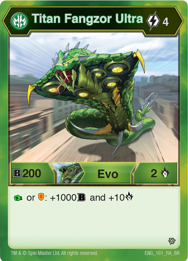 Titan Fangzor Ultra (161) [BR] - Bakugan TCG Single