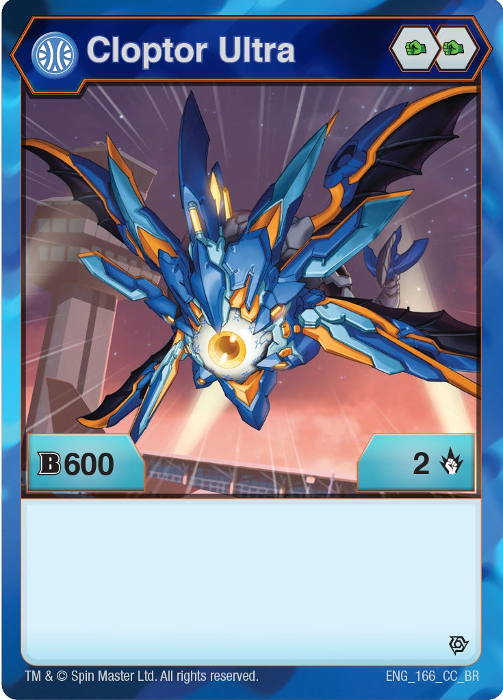 Cloptor Ultra (166) [BR] - Bakugan TCG Single