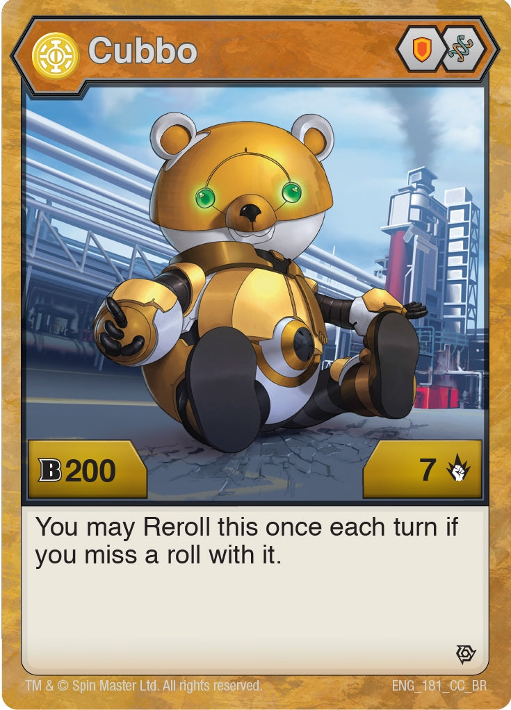 Cubbo (181) (181) [BR] - Bakugan TCG Single