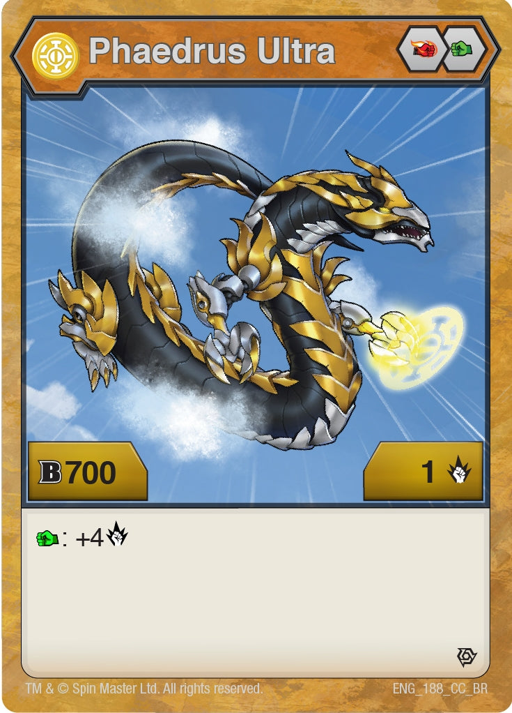 Phaedrus Ultra (188) [BR] - Bakugan TCG Single
