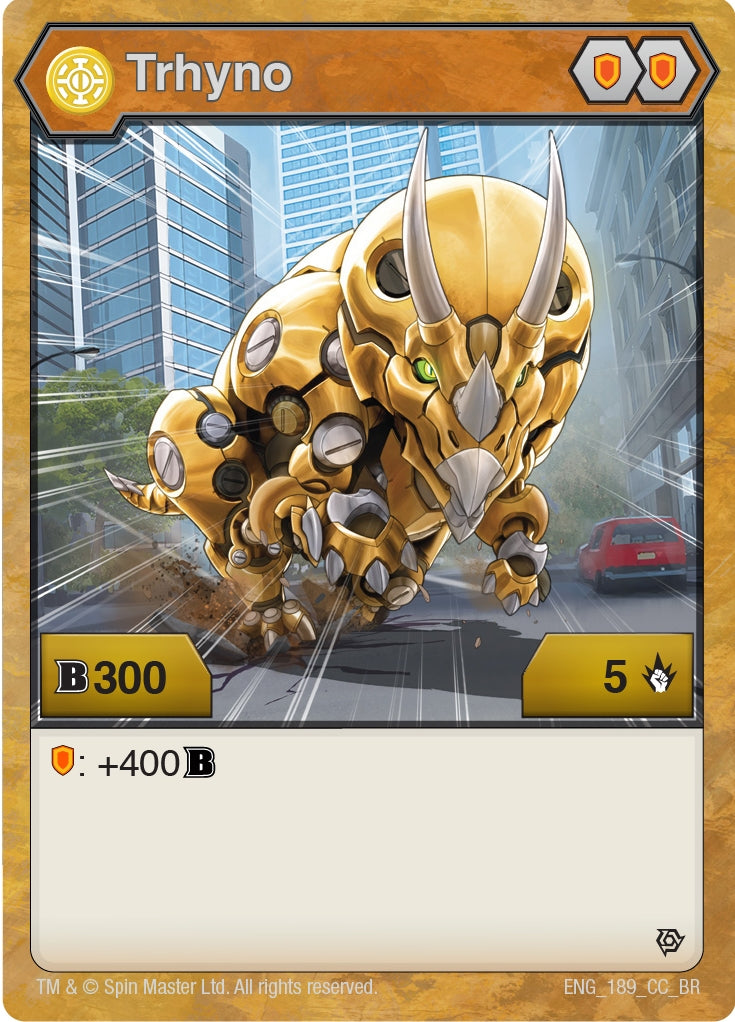 Trhyno (189) [BR] - Bakugan TCG Single