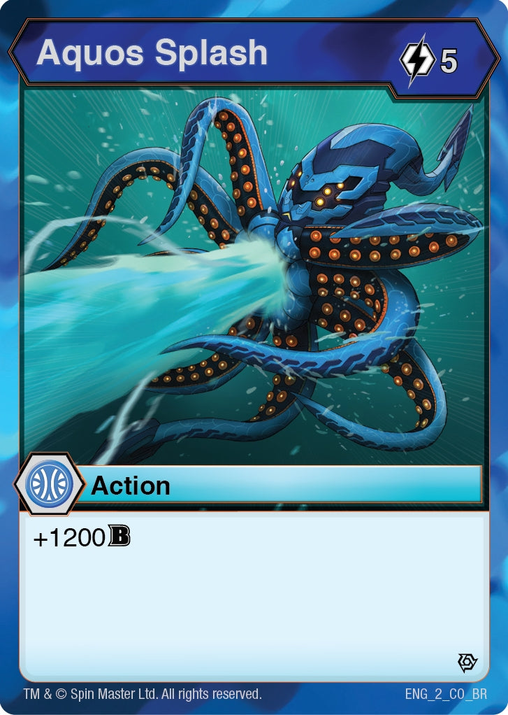 Aquos Splash (2) [BR] - Bakugan TCG Single