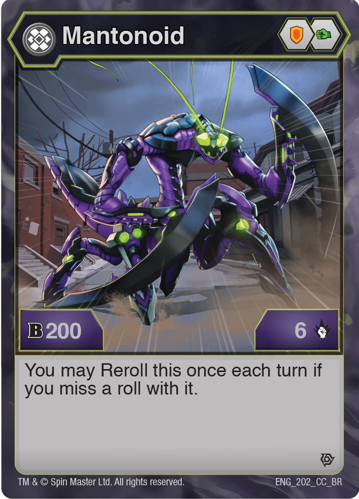 Mantonoid (202) (202) [BR] - Bakugan TCG Single