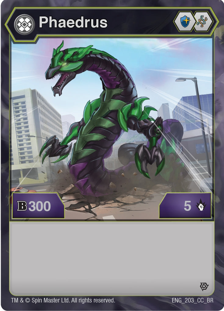 Phaedrus (203) [BR] - Bakugan TCG Single