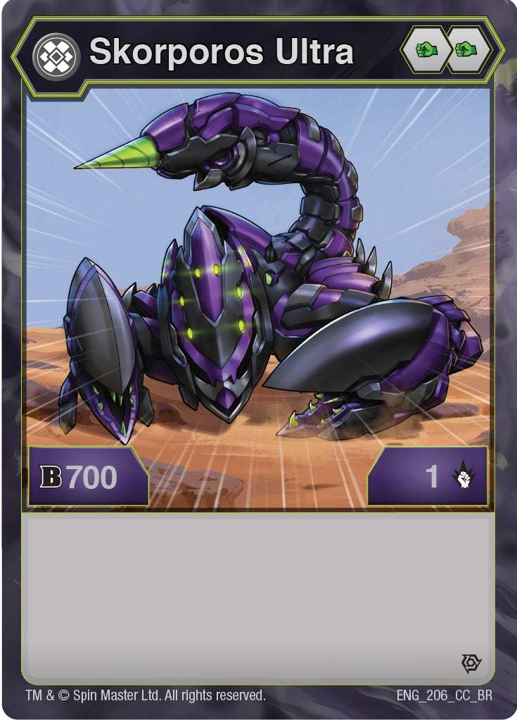 Skorporos Ultra (206) [BR] - Bakugan TCG Single