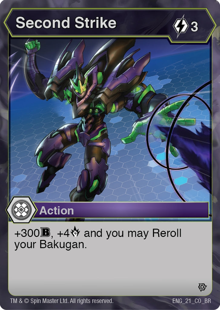 Second Strike (21) [BR] - Bakugan TCG Single