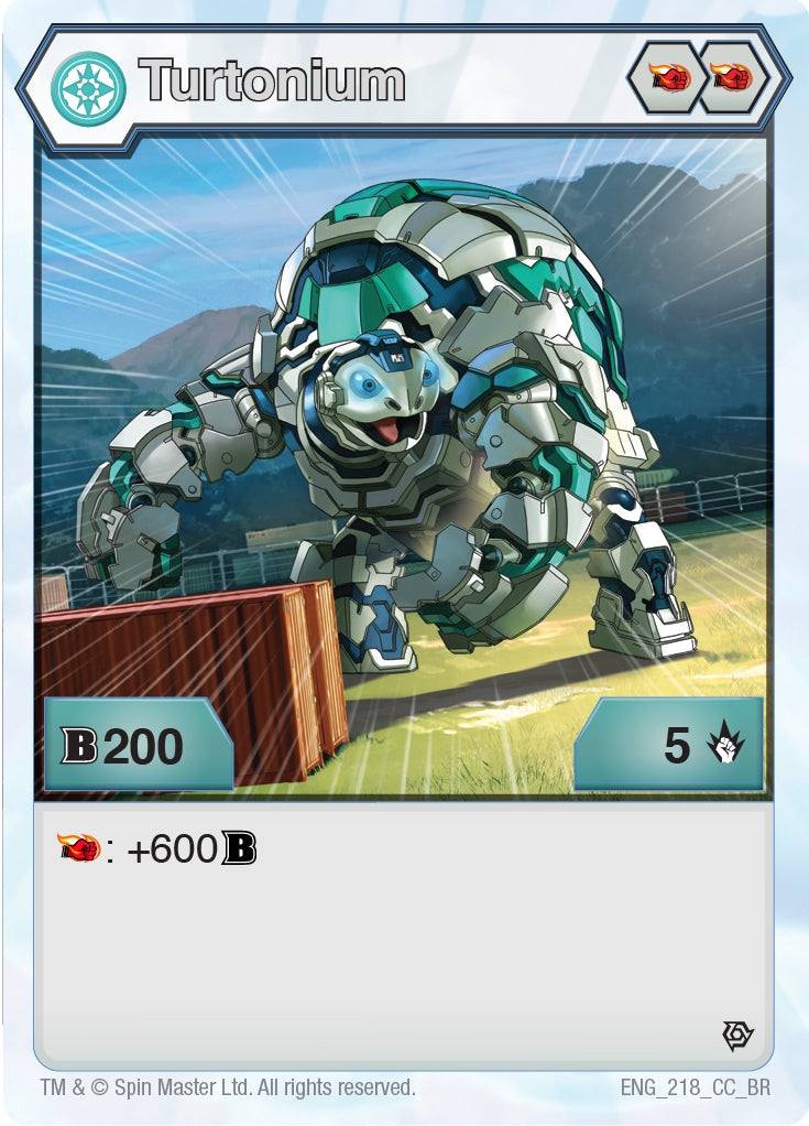 Turtonium (218) [BR] - Bakugan TCG Single