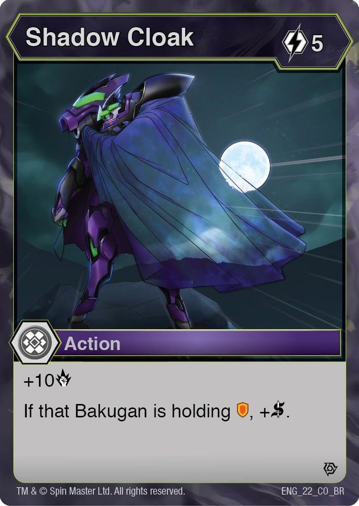 Shadow Cloak (22) [BR] - Bakugan TCG Single