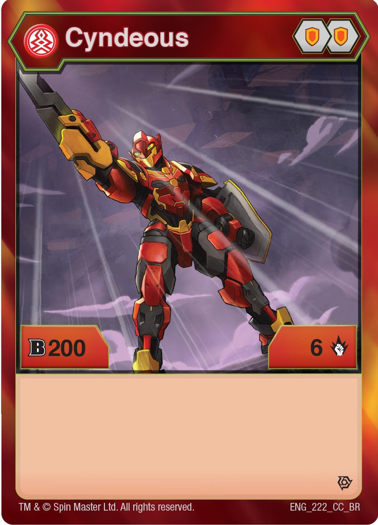 Cyndeous (222) (222) [BR] - Bakugan TCG Single