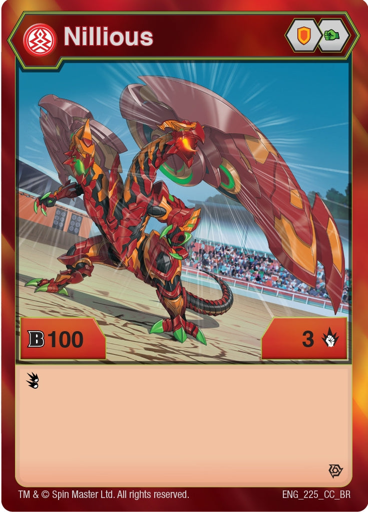 Nillious (225) [BR] - Bakugan TCG Single