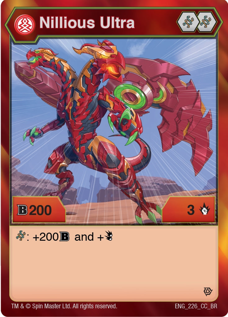Nillious Ultra (226) [BR] - Bakugan TCG Single