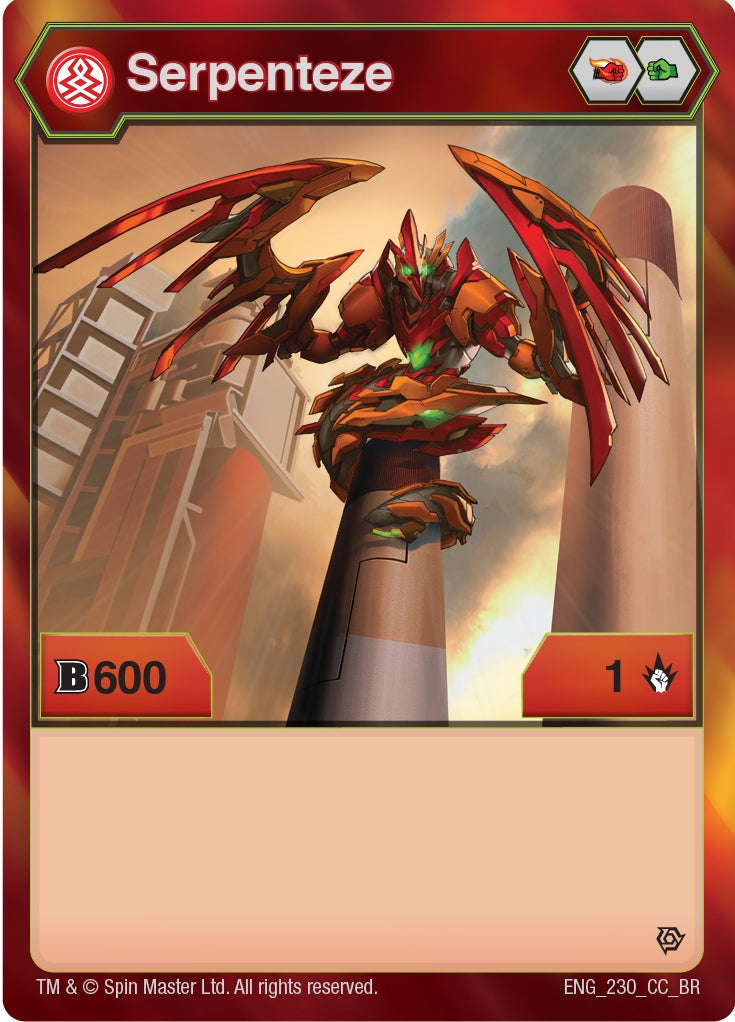 Serpenteze (230) [BR] - Bakugan TCG Single